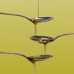 Lepels met olijfolie