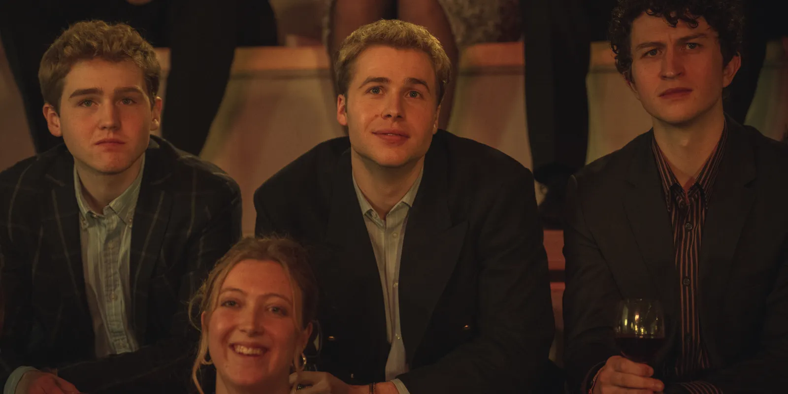 William kijkt verbaasd toe in The Crown