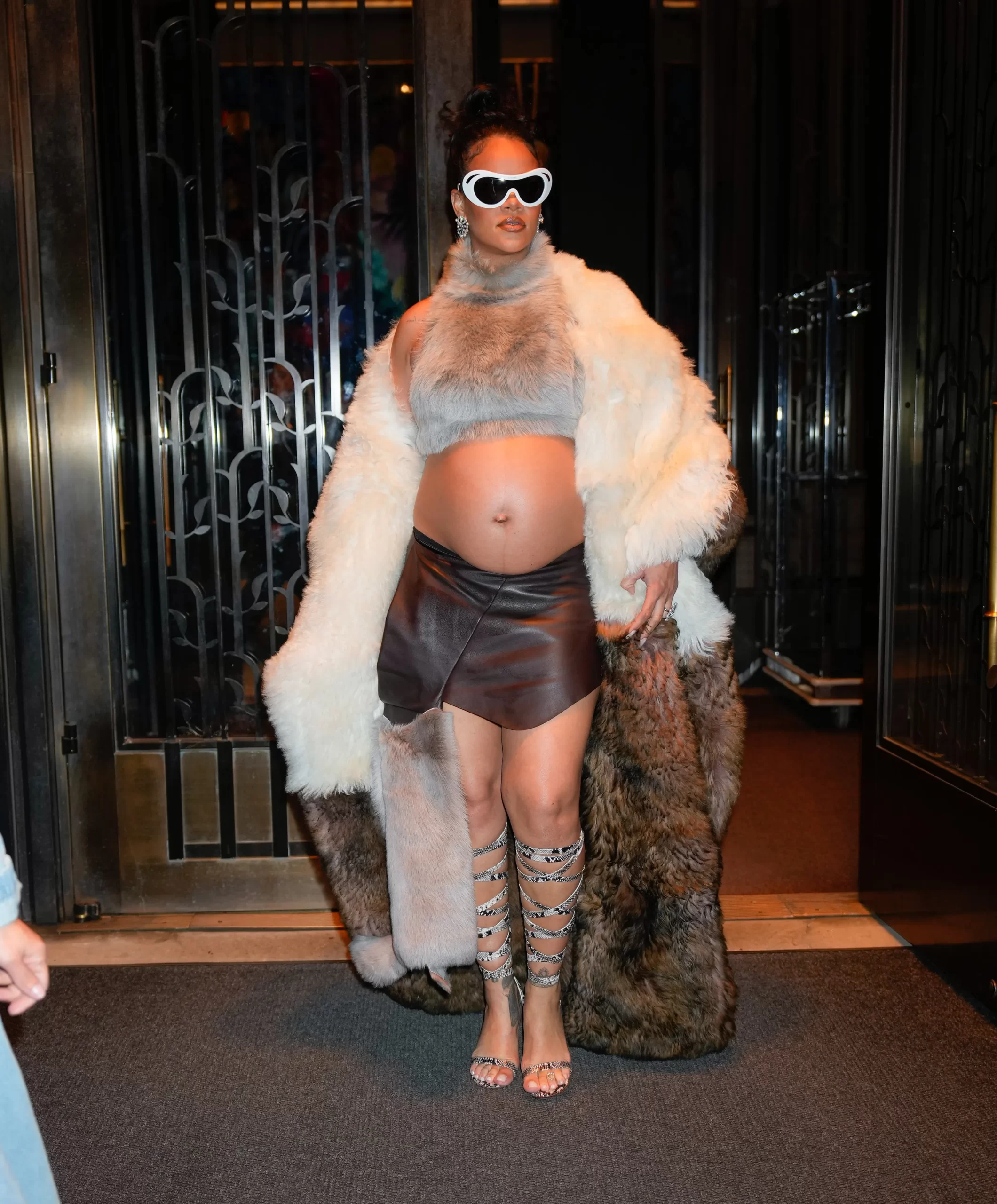 Een van de beste looks van Rihanna in 2023