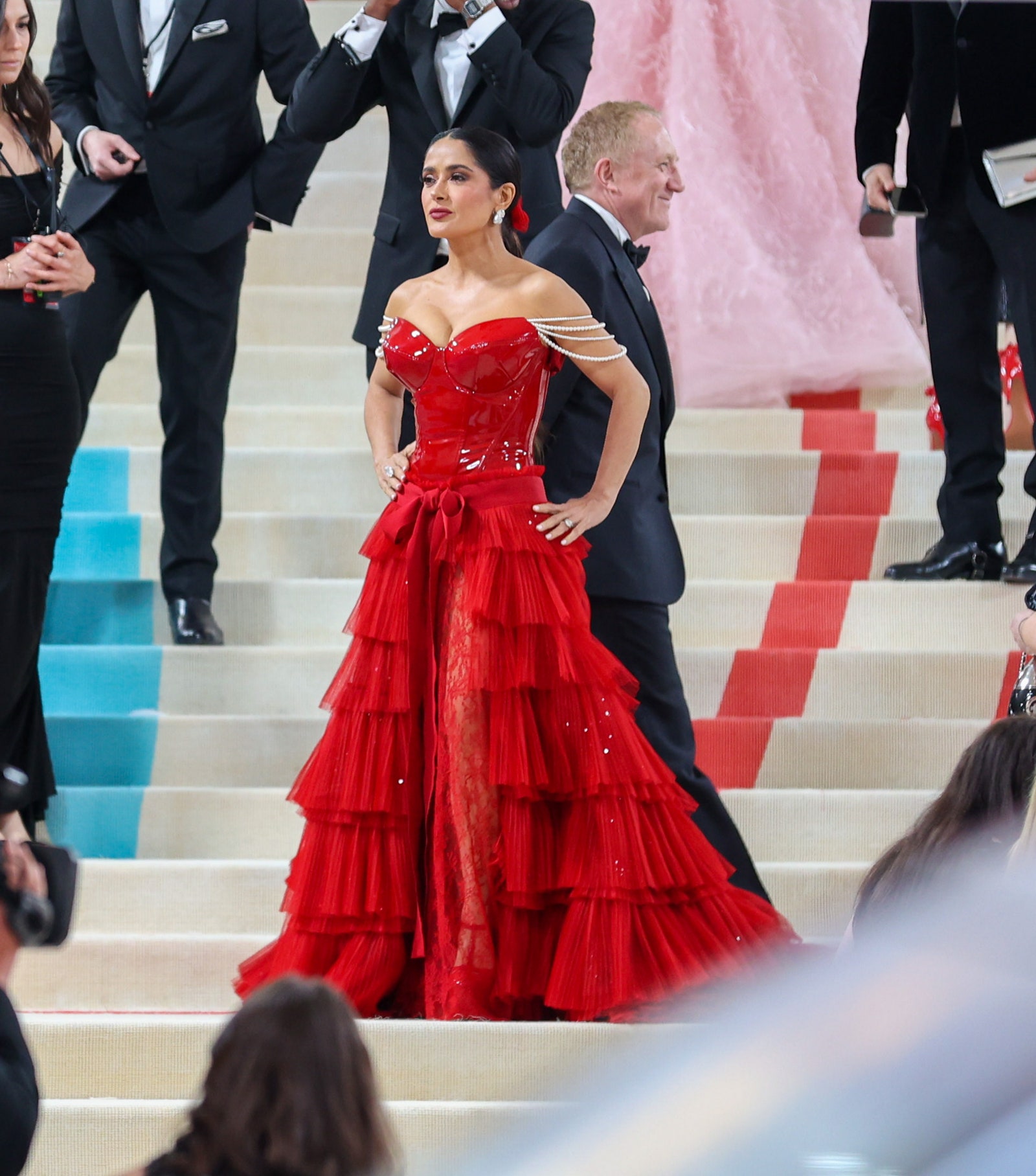 Salma Hayek op het Met Gala