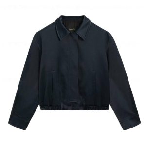 Satijnen bomberjack van massimo Dutti