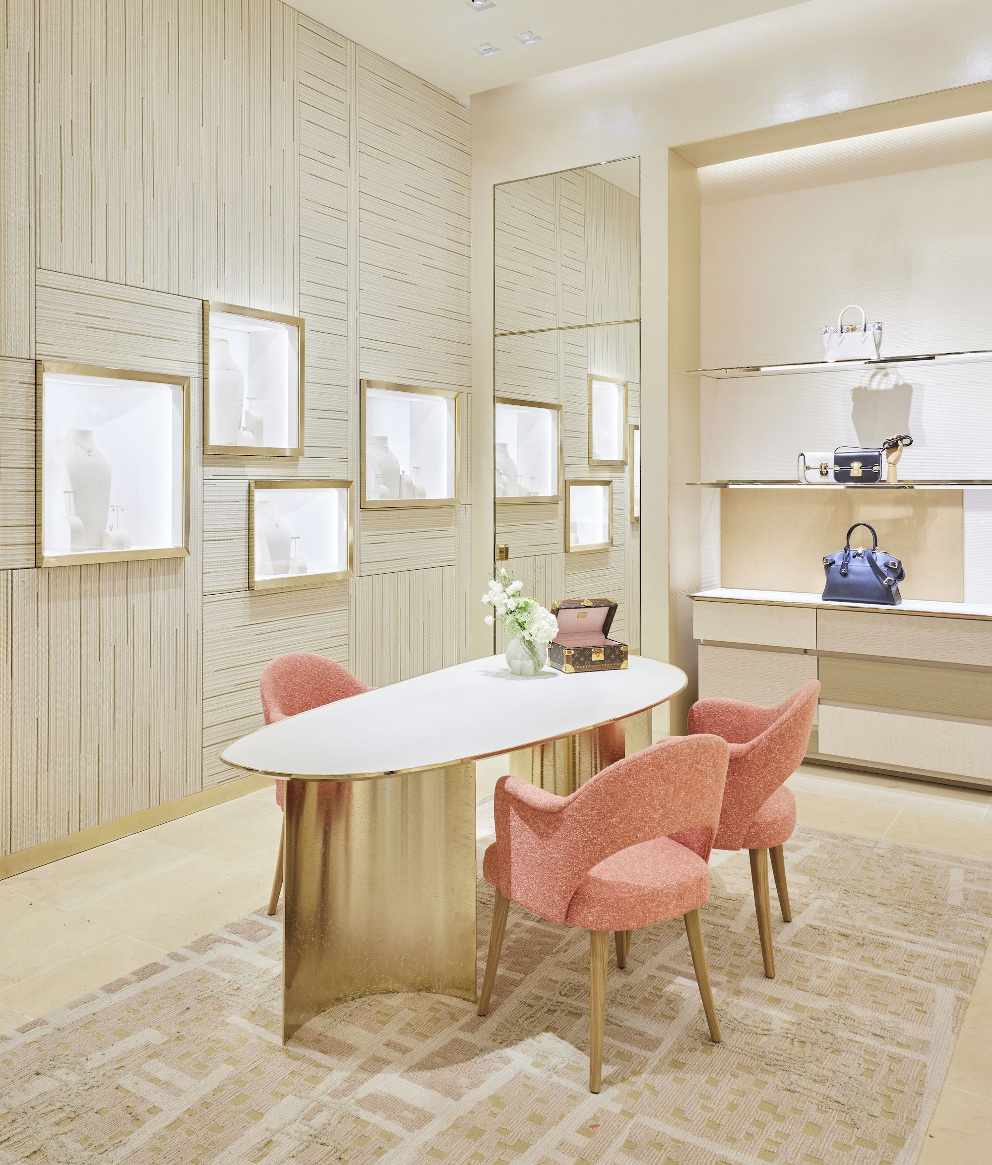 De vernieuwde Louis Vuitton-winkel in Amsterdam