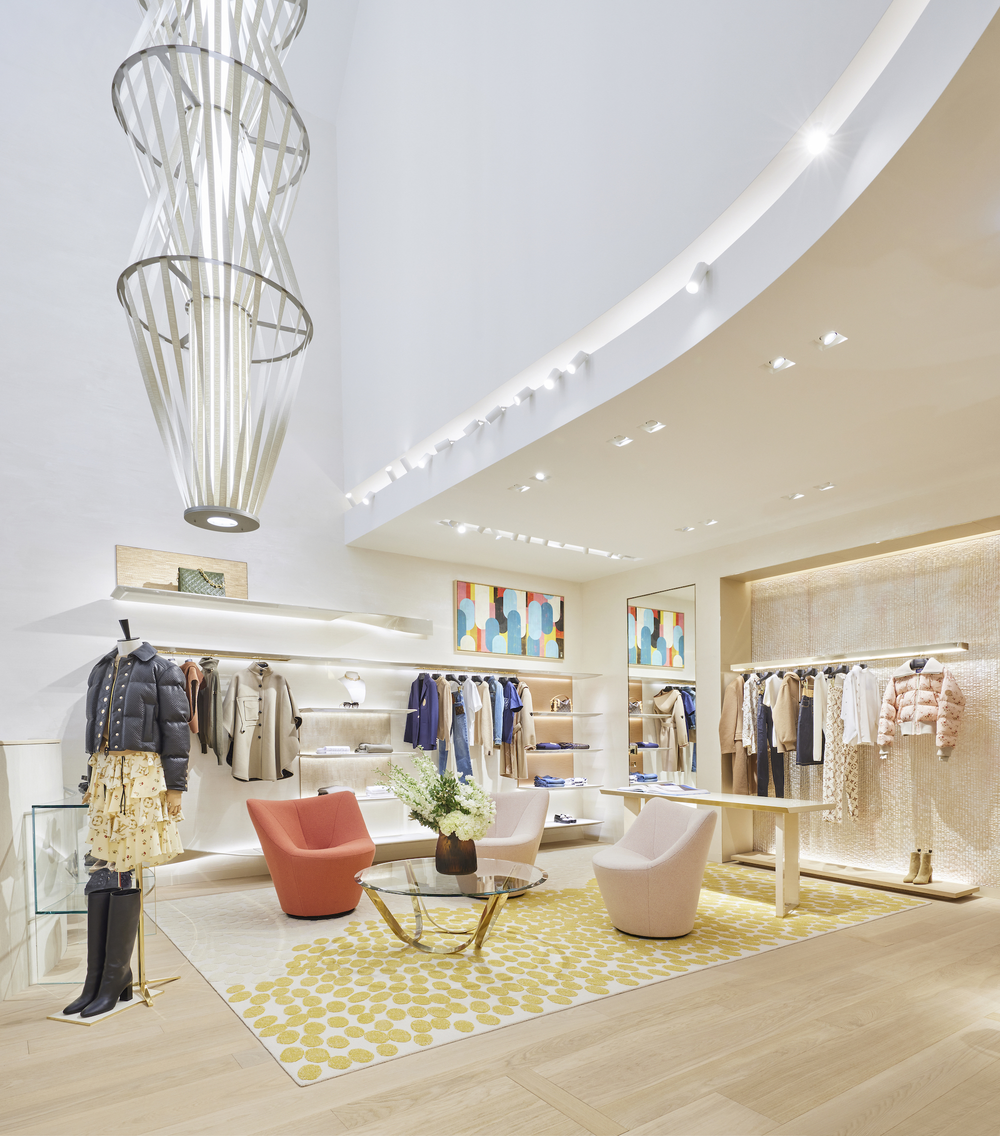 De vernieuwde Louis Vuitton-winkel in Amsterdam