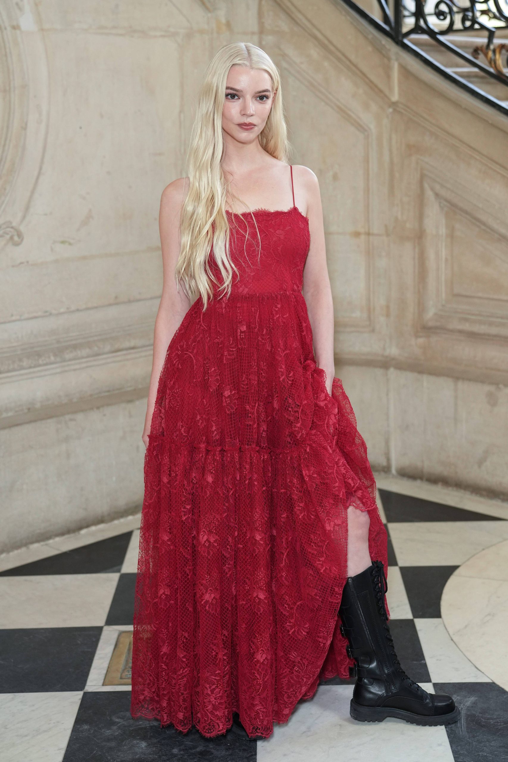 Anya Taylor-Joy dior haute couture