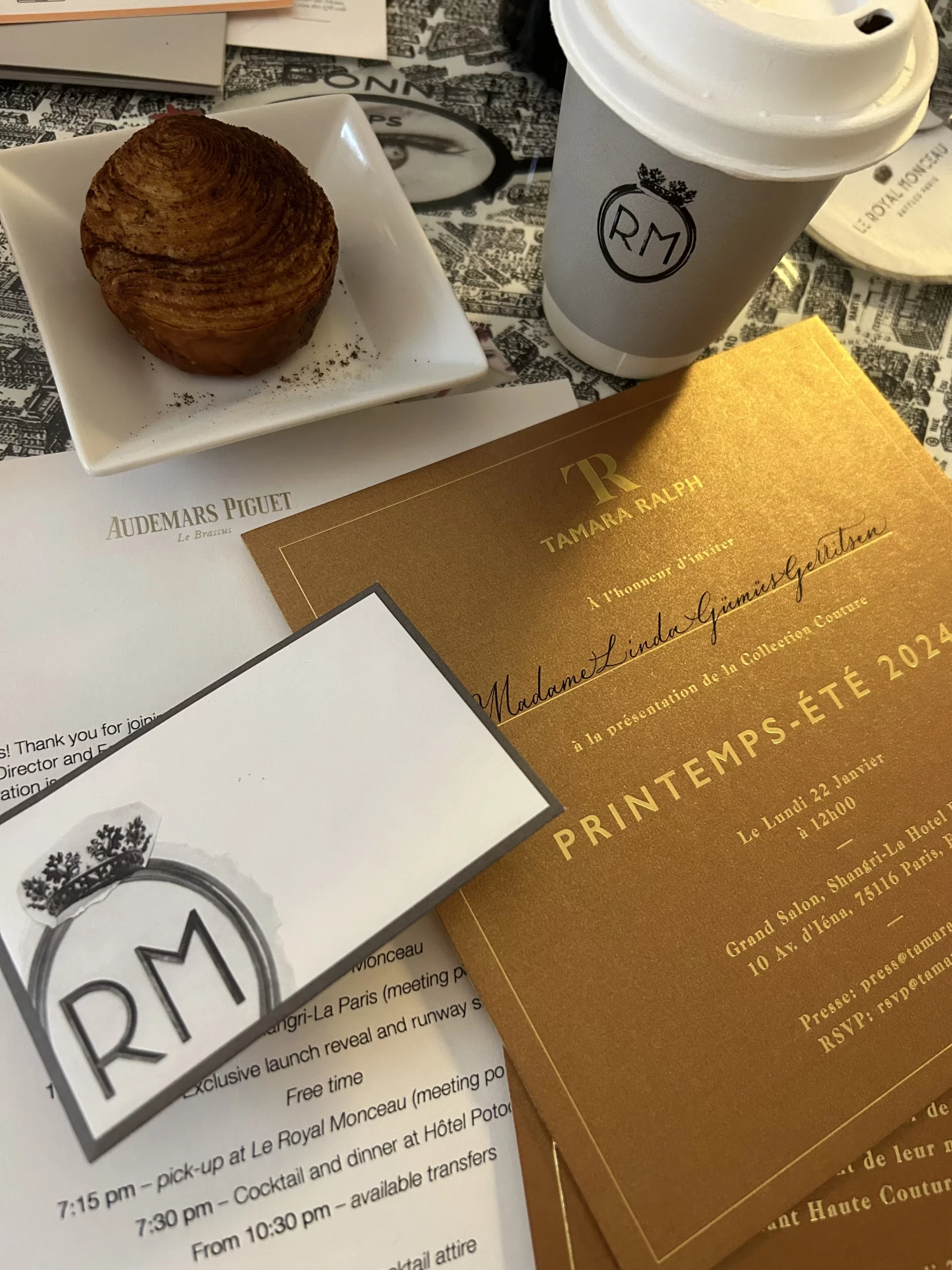 Haute couture-samenwerking Tamara Ralph en Audemars Piguet