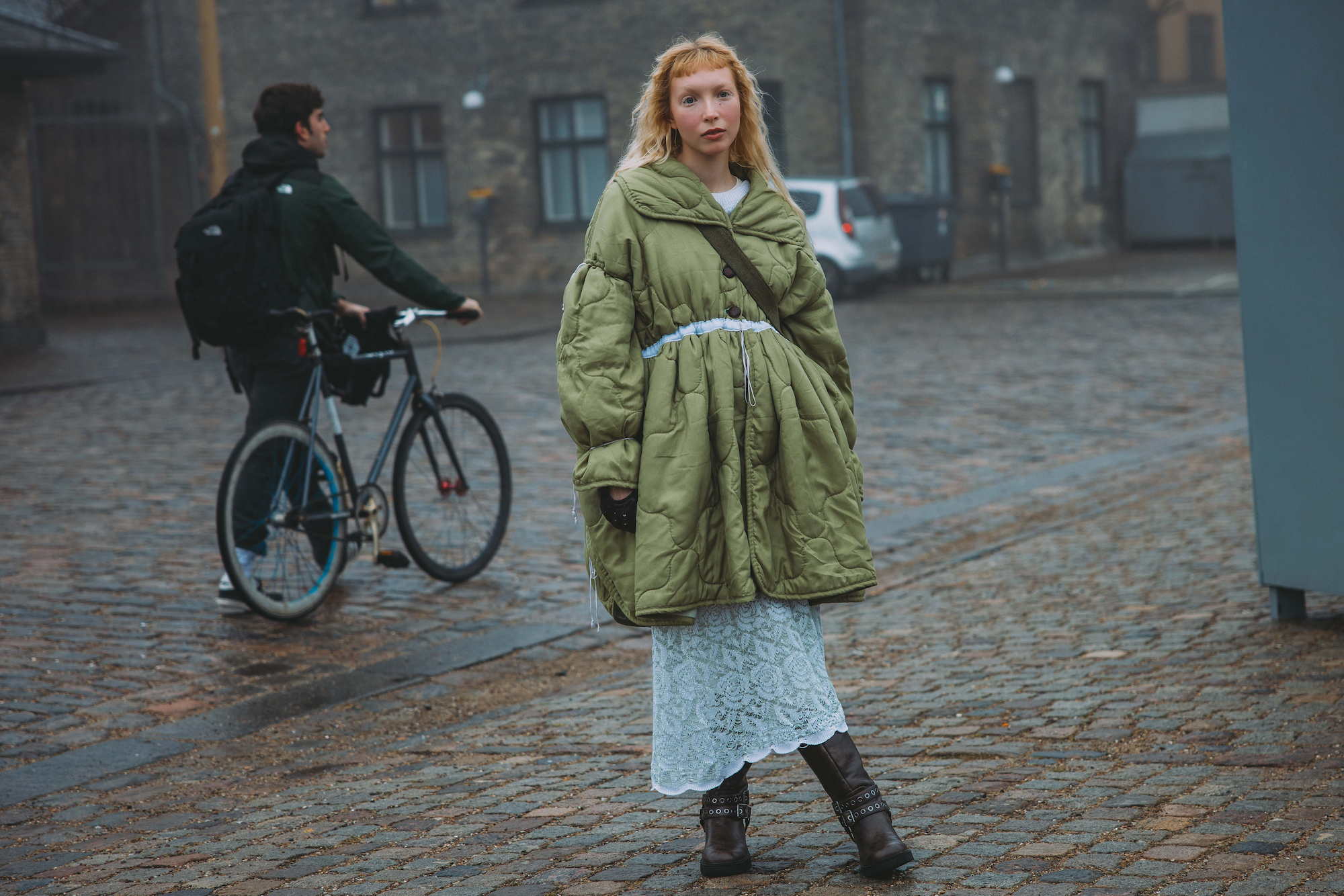 Streetstyle tijdens Copenhagen Fashion Week herfst/winter 2024