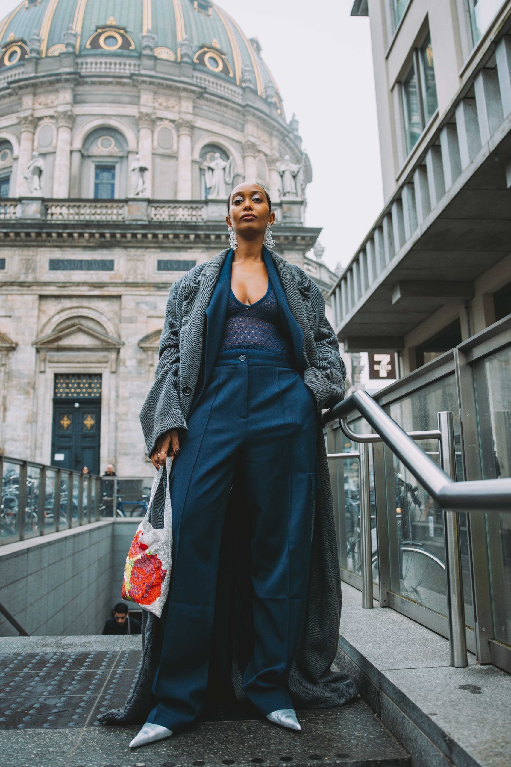 Streetstyle tijdens Copenhagen Fashion Week herfst/winter 2024