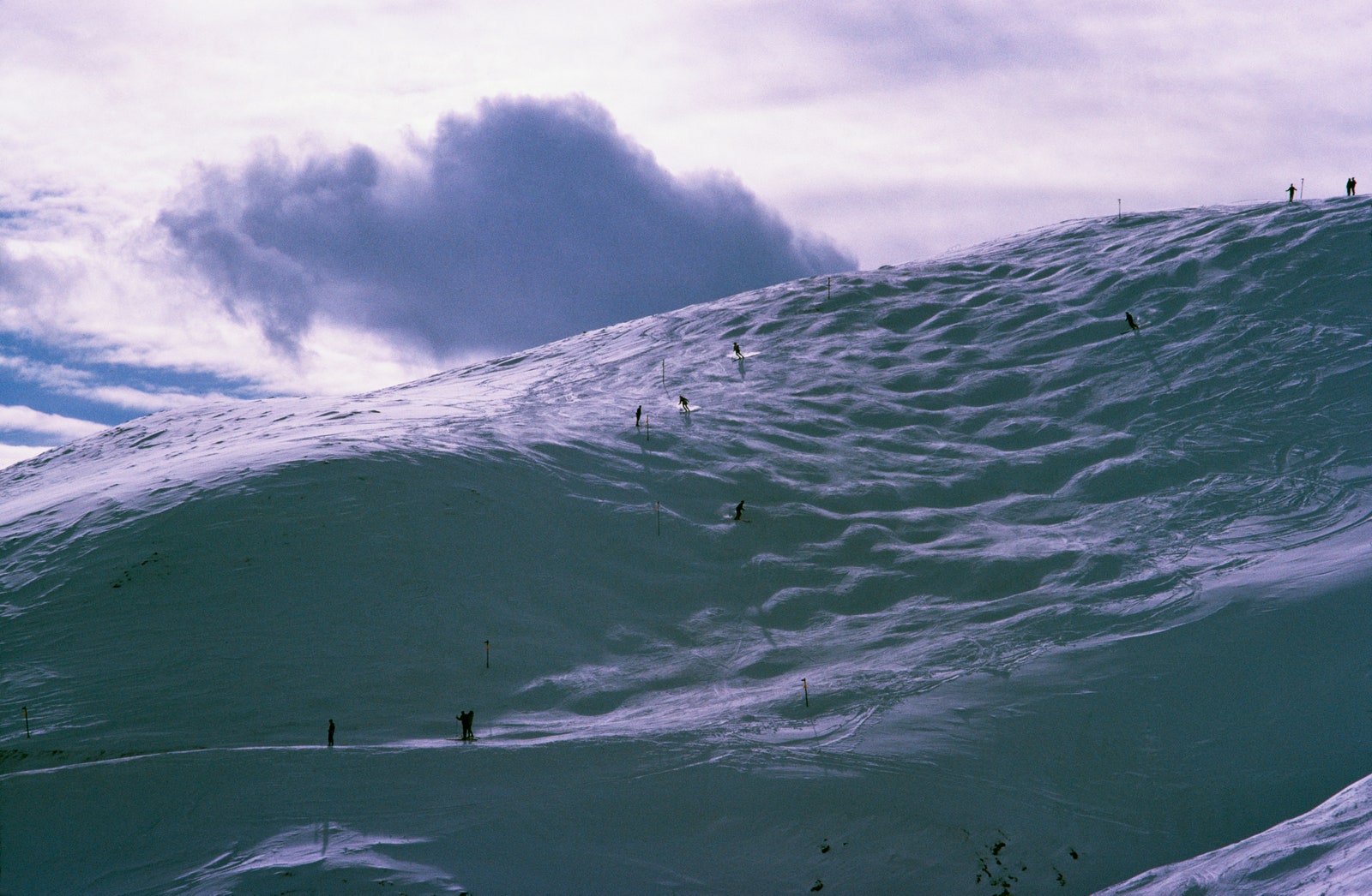 De hellingen van St. Moritz