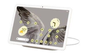 Google Pixel Tablet voor yoga beoefenen