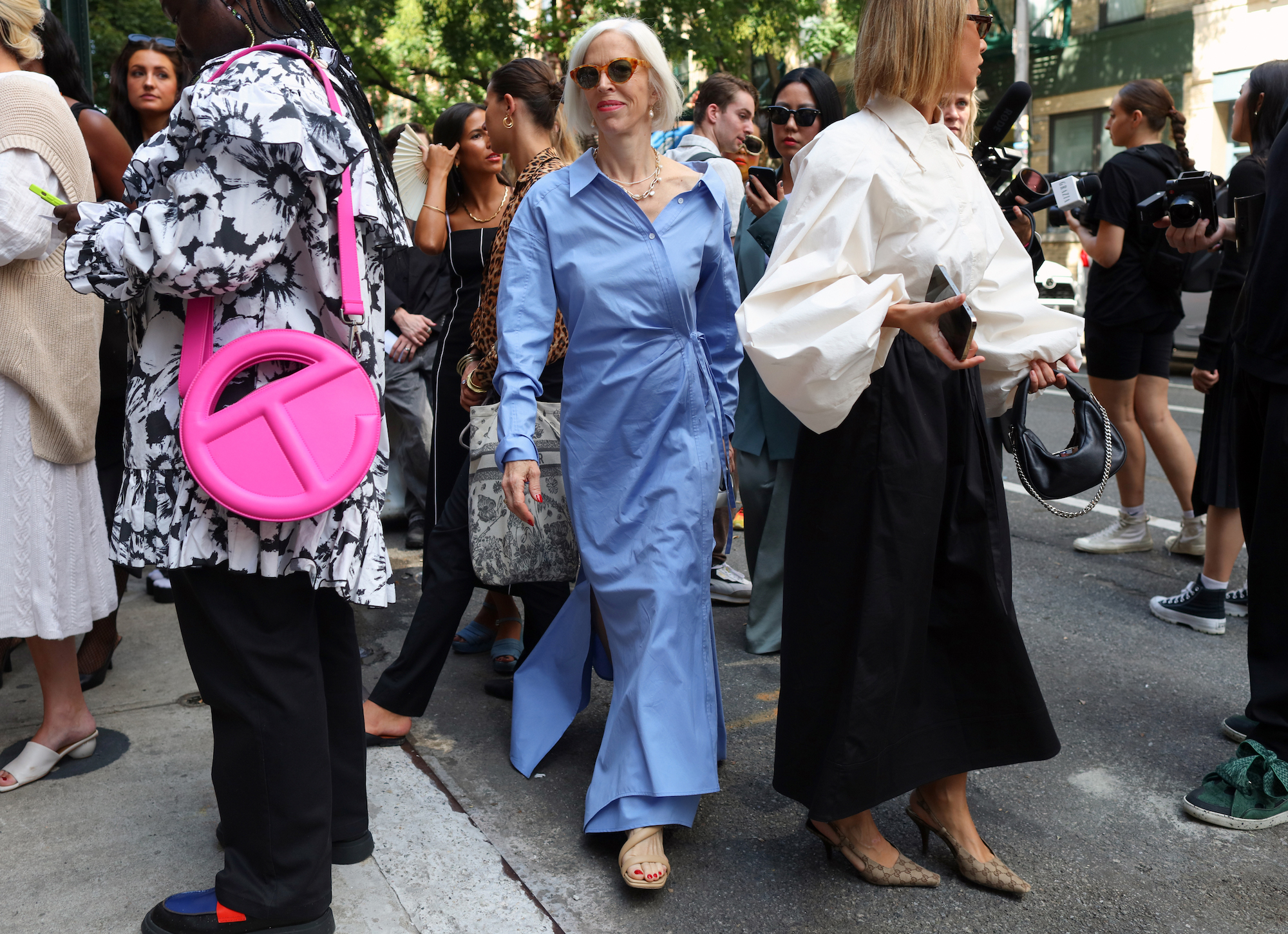 De beste blauwe streetstylelooks