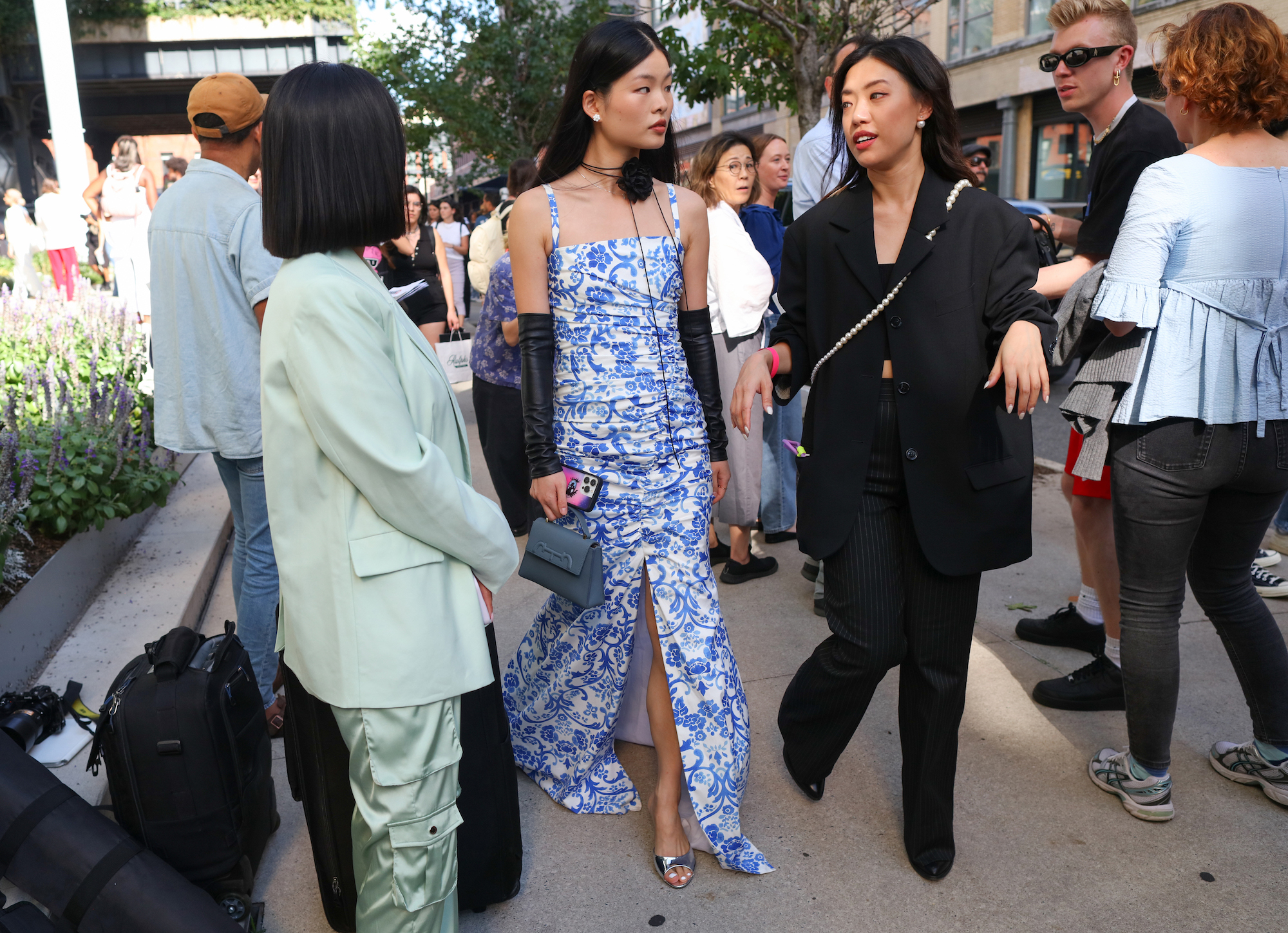 De beste blauwe streetstylelooks