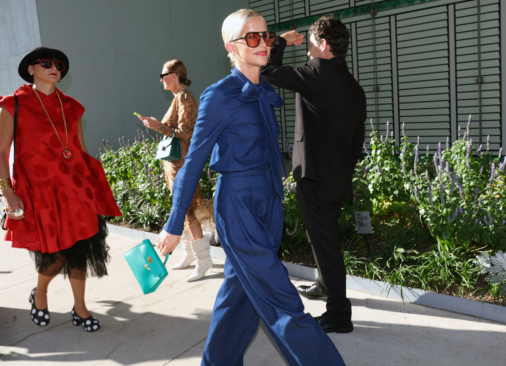 De beste blauwe streetstylelooks
