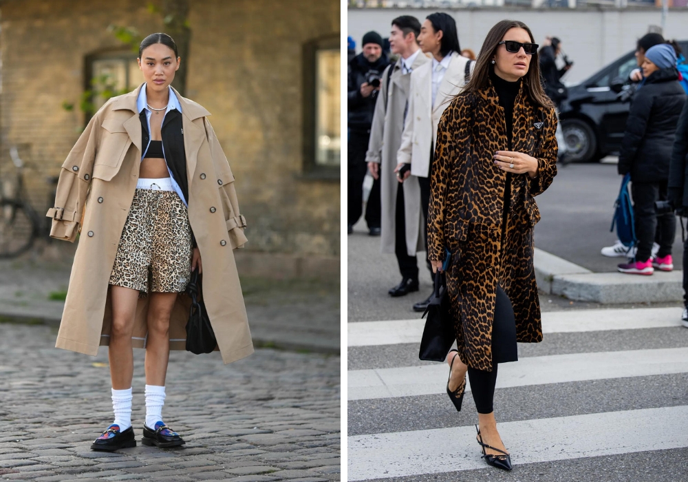 Fashion week streetstyle looks 
