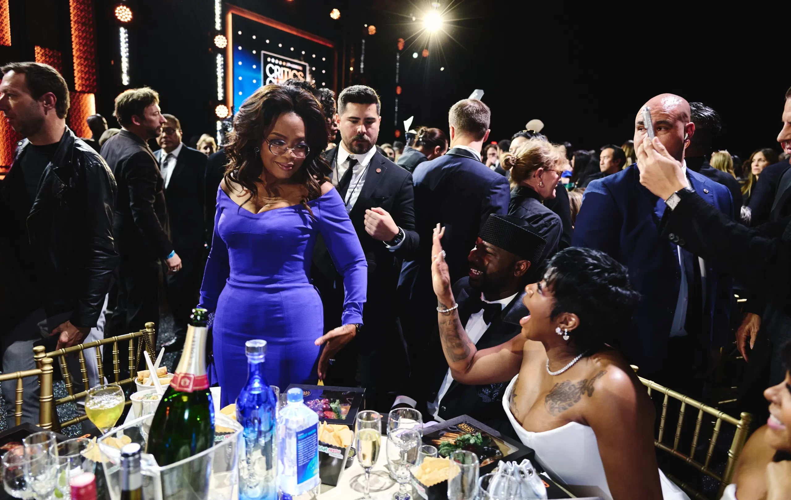 Oprah Winfrey en Fantasia Barrino