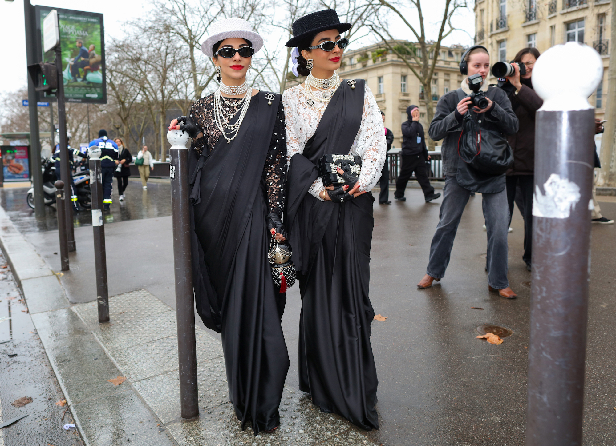De beste streetstyle tijdens coutureweek lente/zomer 2024