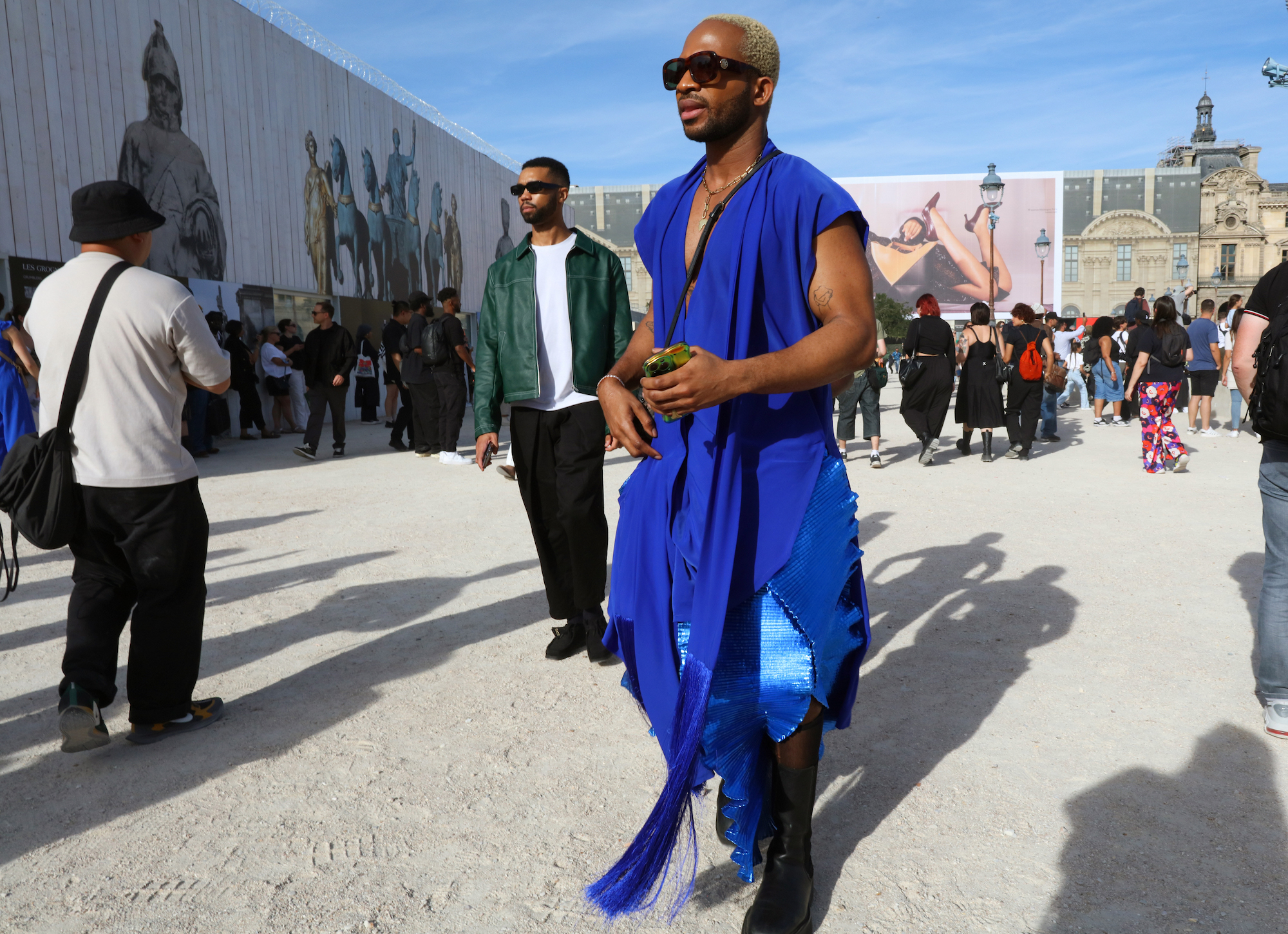 De beste blauwe streetstylelooks