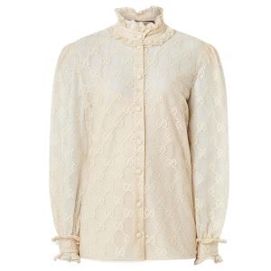 Gebroken witte blouse van Gucci