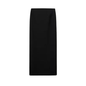 zwarte maxi-rok van mango