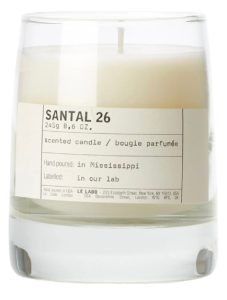 Santal Le Labo geurkaars voor yoga