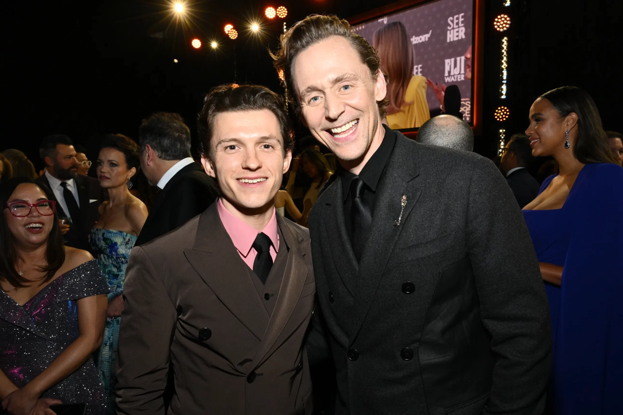 Tom Holland and Tom Hiddleston critics choice awards