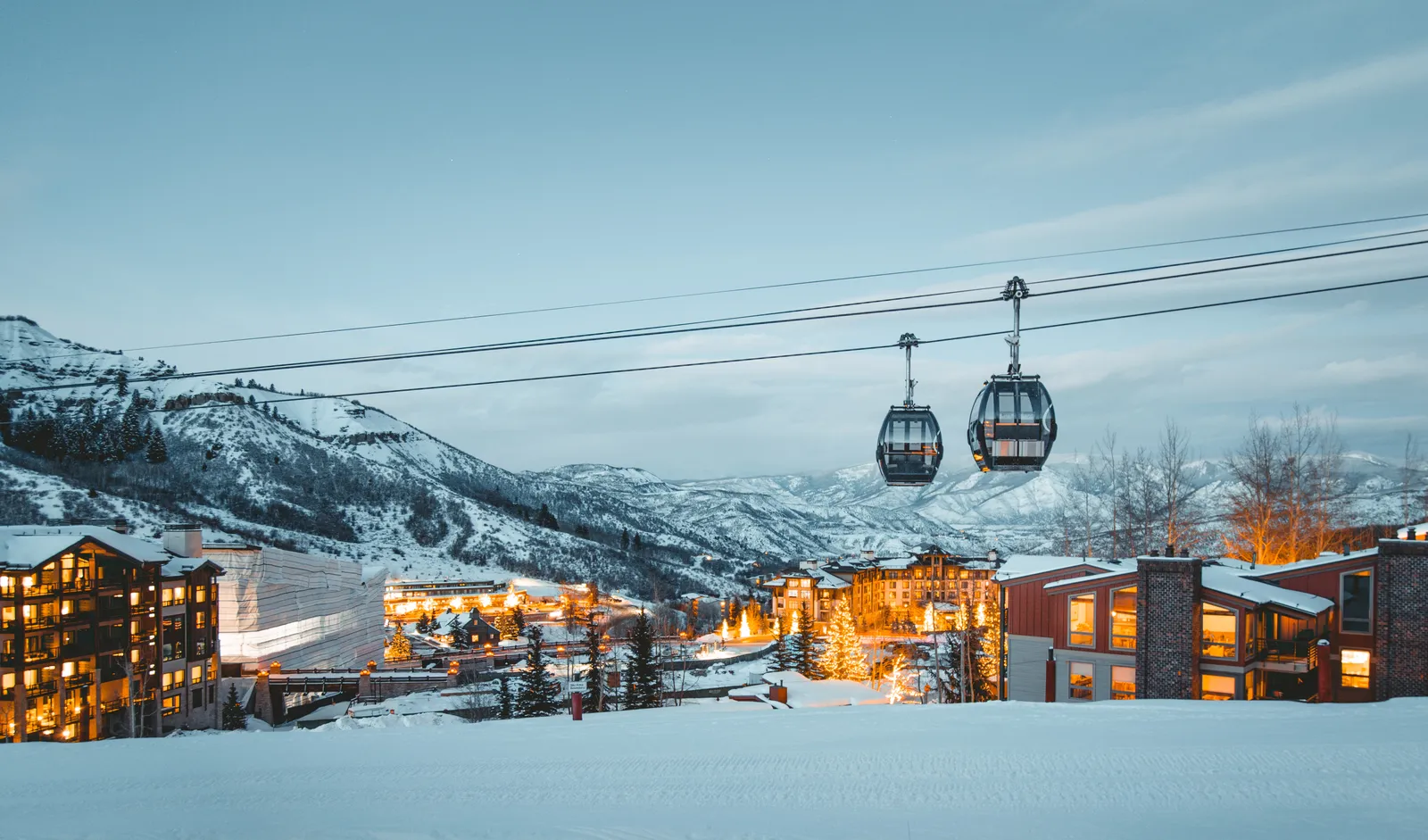 Aspen in Colorado behoort tot een van de beste wintersportbestemmingen ter wereld