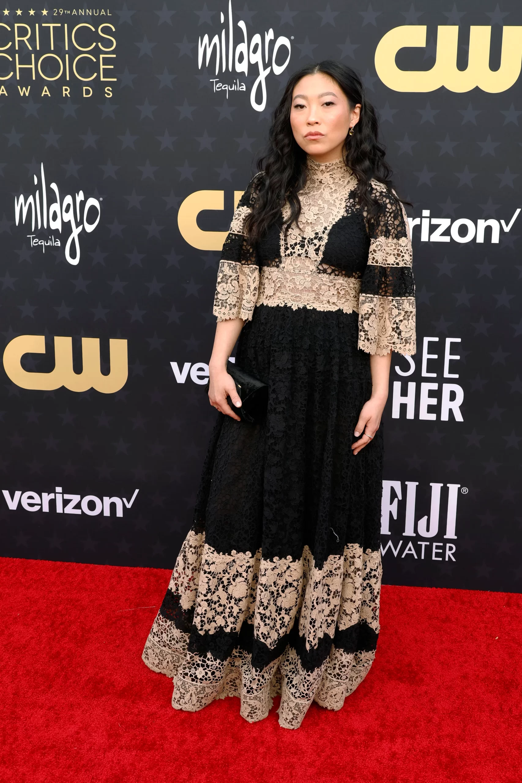 Awkwafina in Dior