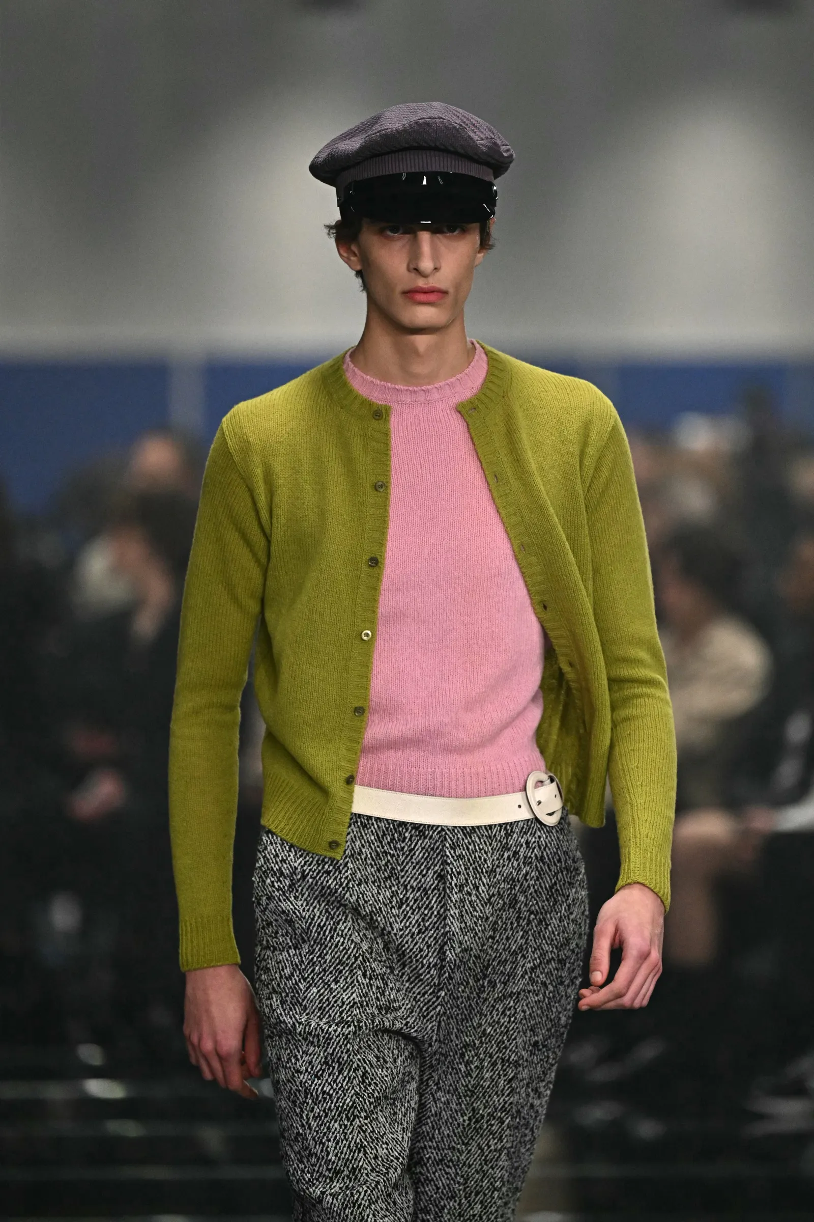 Prada herfst/winter 2024 mannenmodeshow