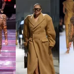 De mob wife-esthetiek op de runway