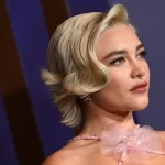 Florence Pugh als een moderne Marilyn Monroe bij de Governors Awards 2024
