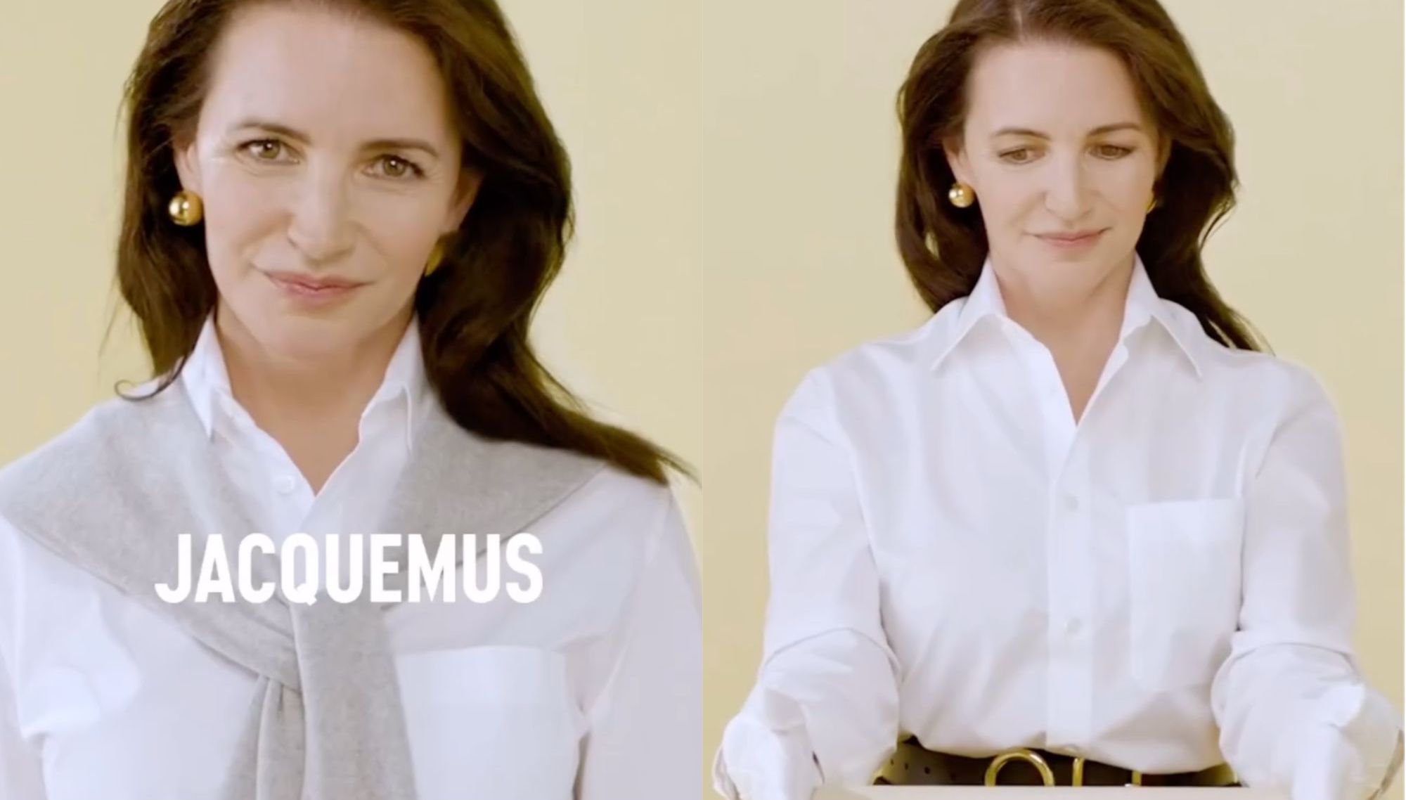 Kristin Davis is Charlotte York in nieuwe video van Jacquemus(02)