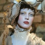 Beautylook bij Maison Margiela couture lente/zomer 2024