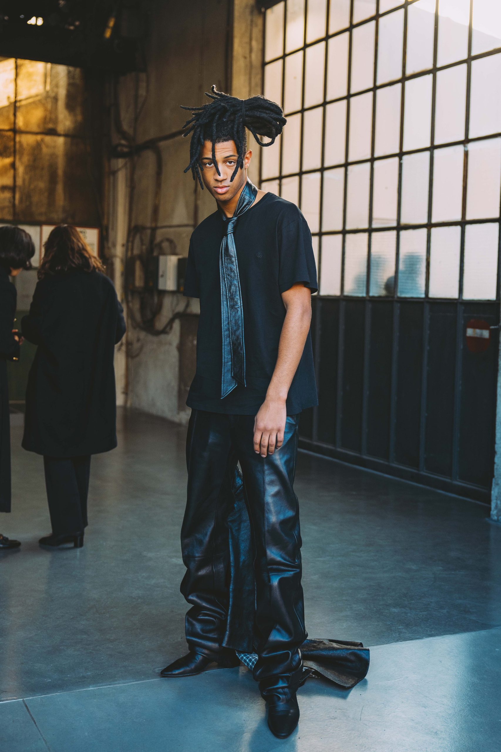 Streetstyle tijdens Milan Men's Fashion Week herfst/winter 2024