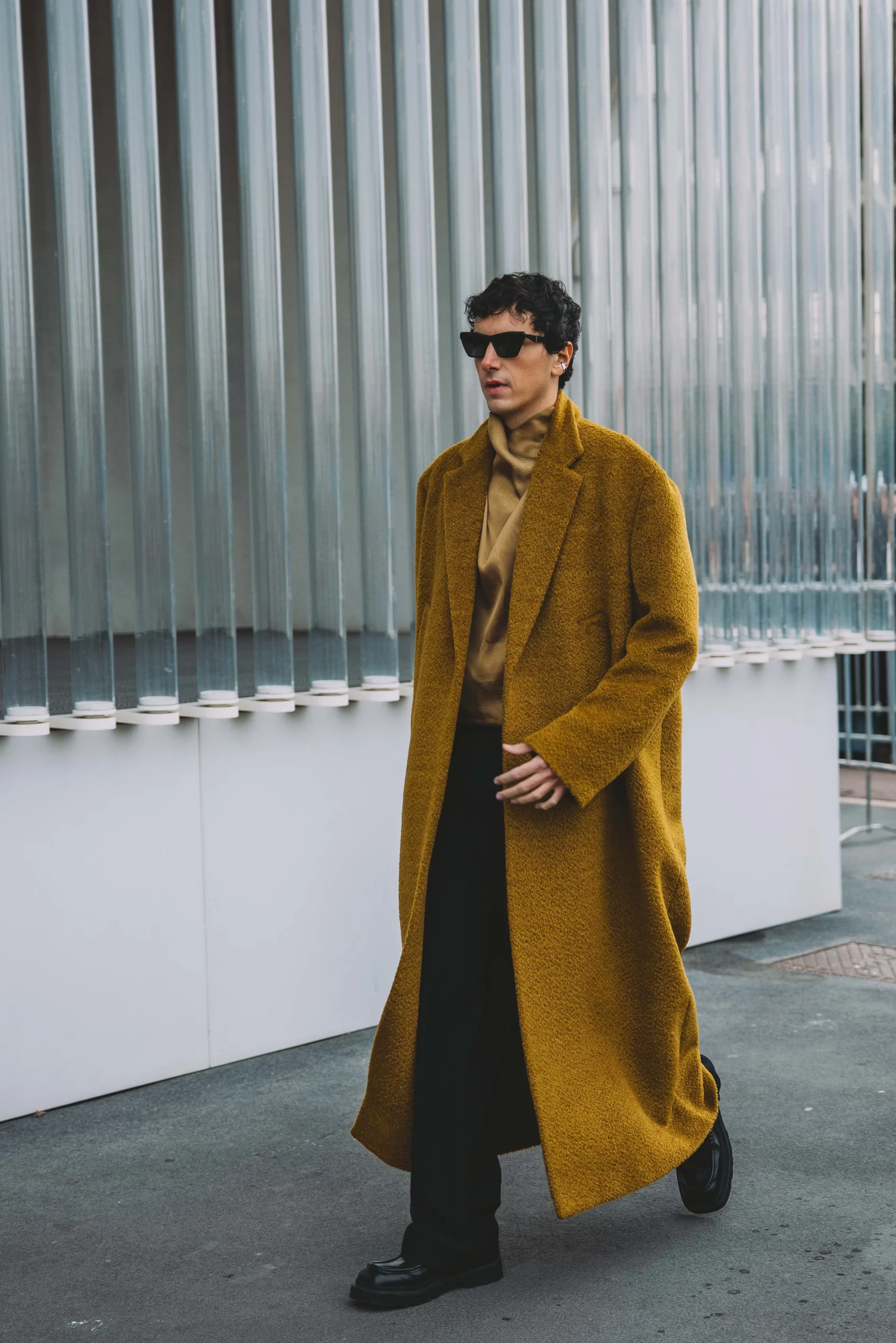 Streetstyle tijdens Milan Men's Fashion Week herfst/winter 2024