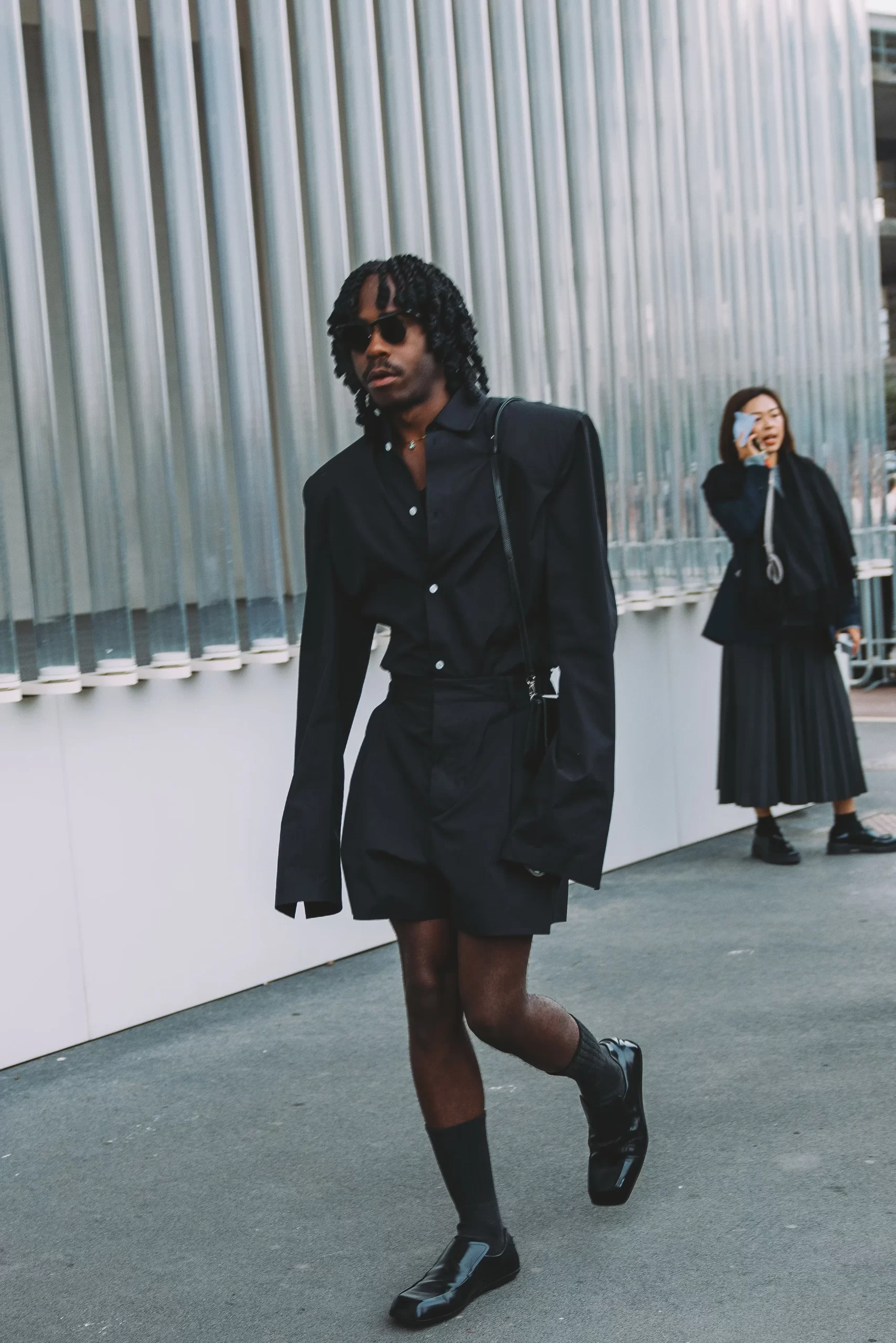 Streetstyle tijdens de Milaanse mannenmodeweek