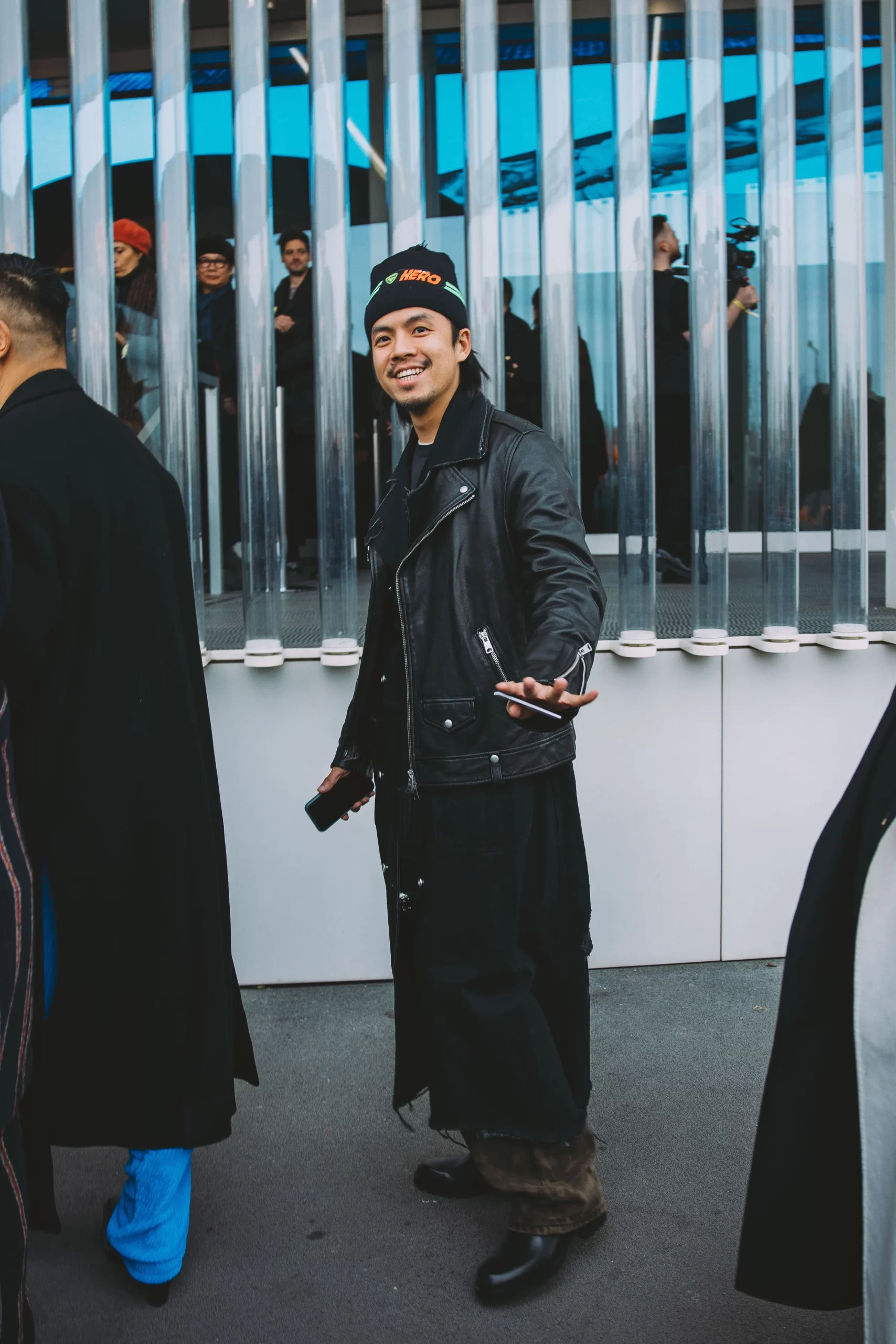 Streetstyle tijdens de Milaanse mannenmodeweek