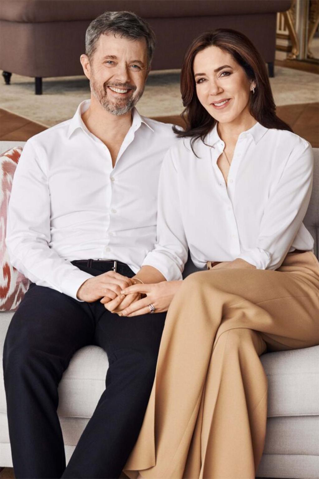 Een portret van het koningspaar