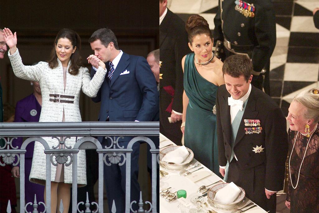 Een foto uit de begindagen van de relatie van Frederik en Mary