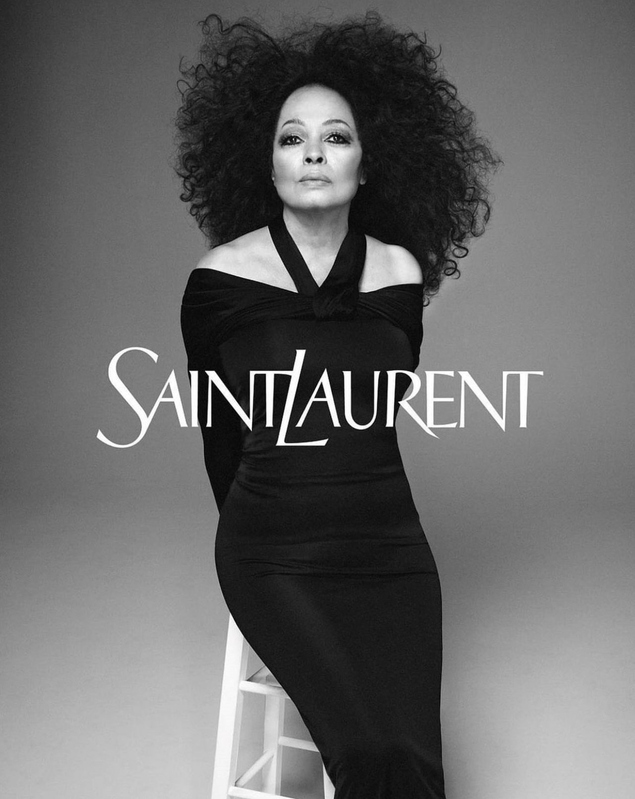 Diana Ross voor Saint Laurent
