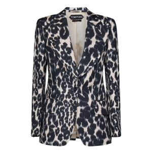 Damesblazer met luipaardprint van Tom Ford