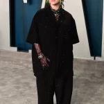 Billie Eilish bij de Oscar Awards in 2020.