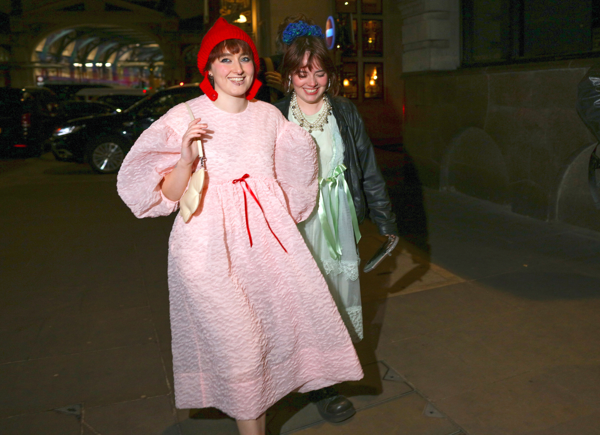 Streetstyle tijdens London Fashion Week herfst/winter 2024