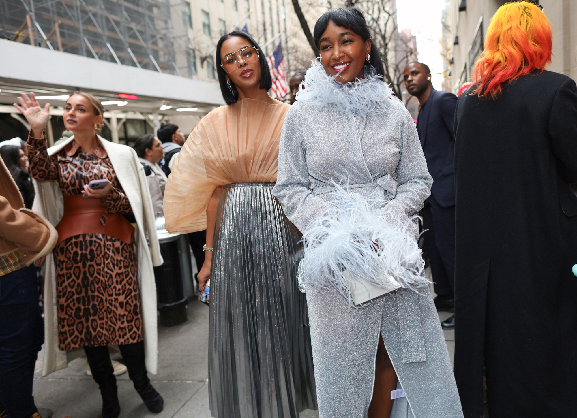 De beste streetstyle van New York Fashion Week herfst/winter 2024