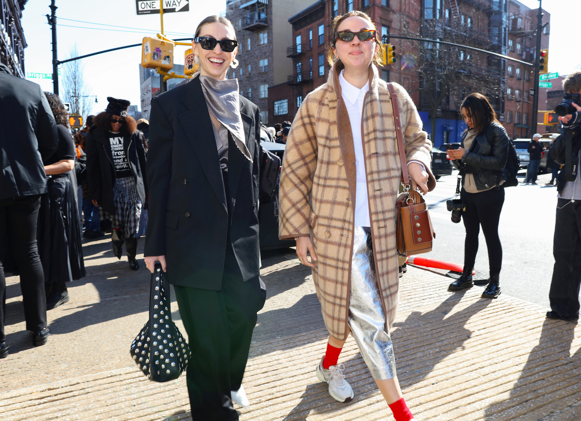 De beste streetstyle van New York Fashion Week herfst/winter 2024