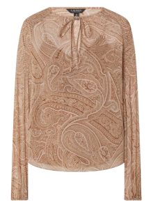 Ralph Lauren paisley blouse outfit nineties One Day