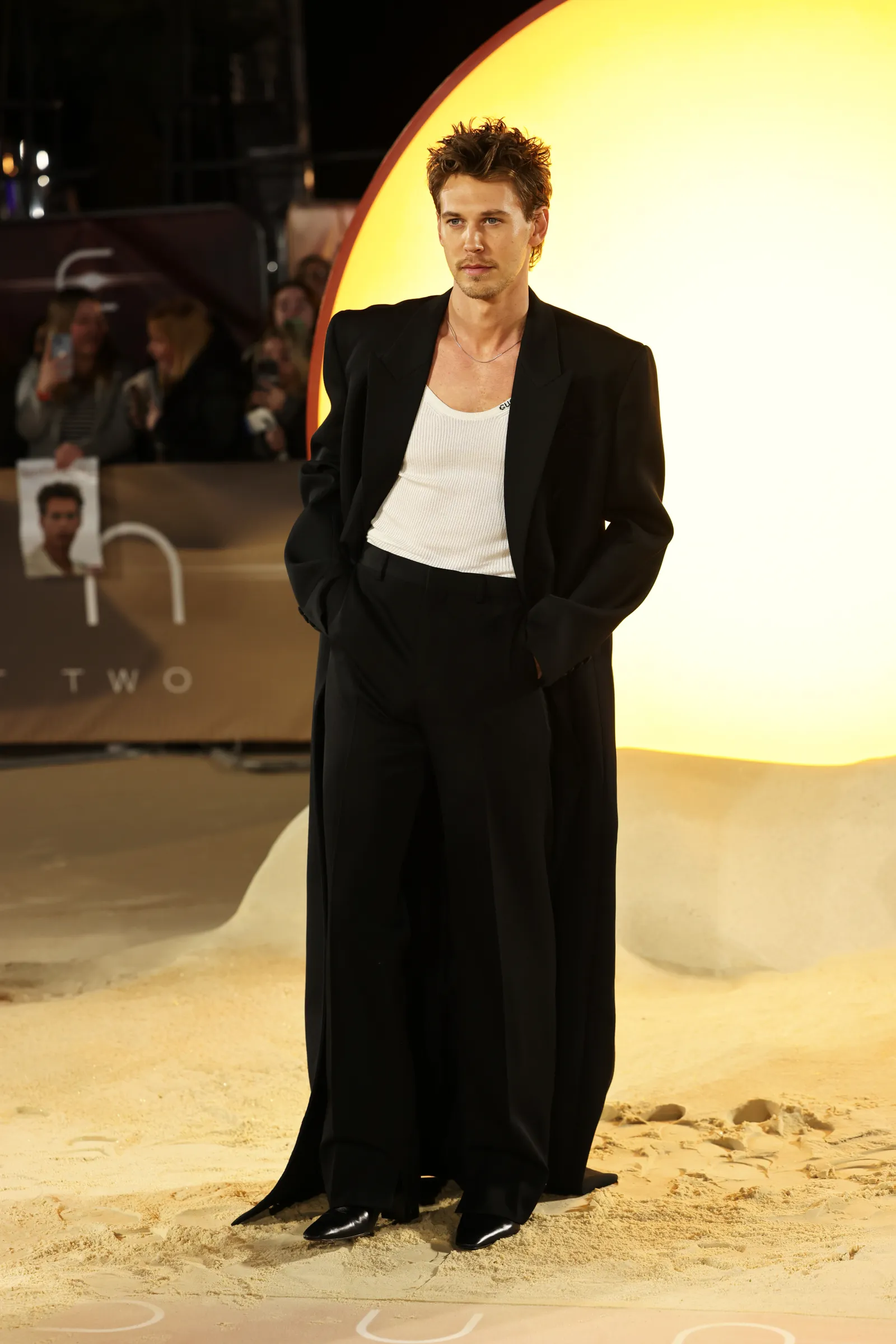 Austin Butler bij de Dune-première in Londen