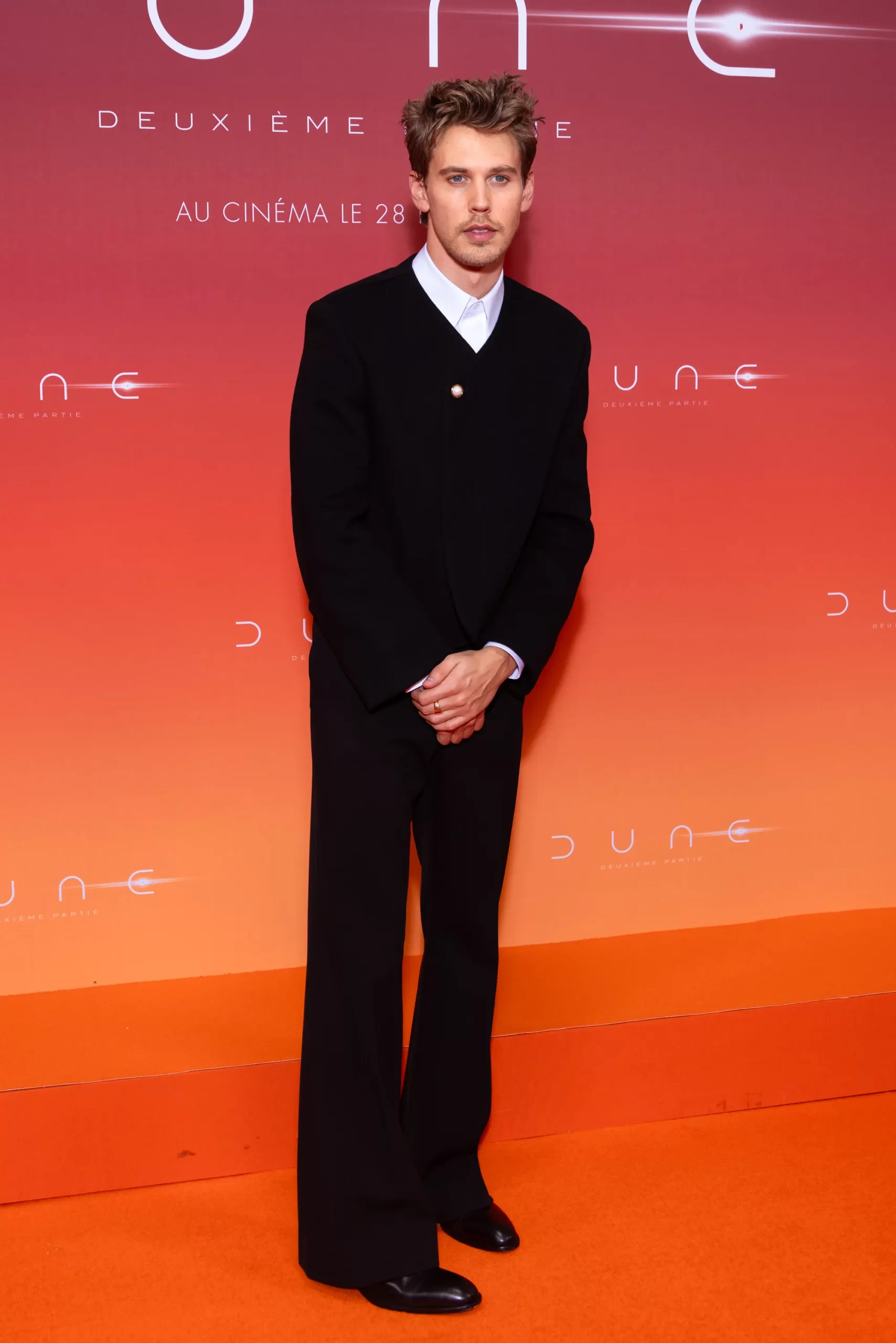 Austin Butler bij de Dune-première in Parijs