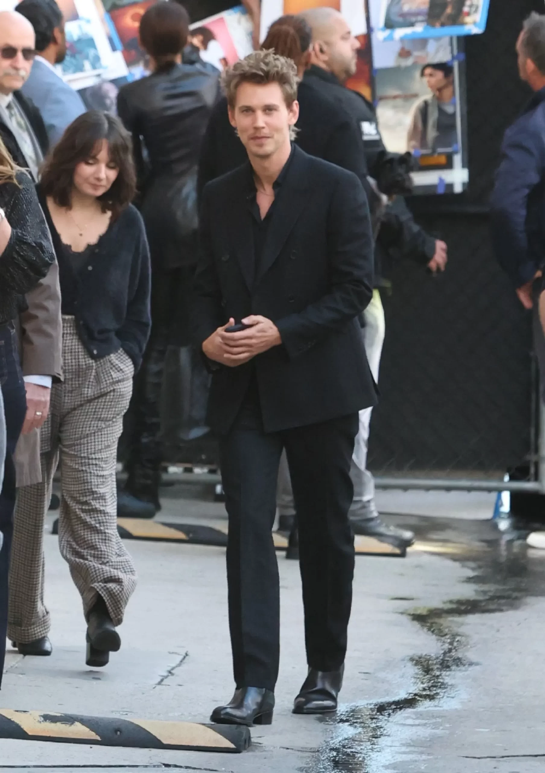 Austin Butler tijdens de Dune-perstour