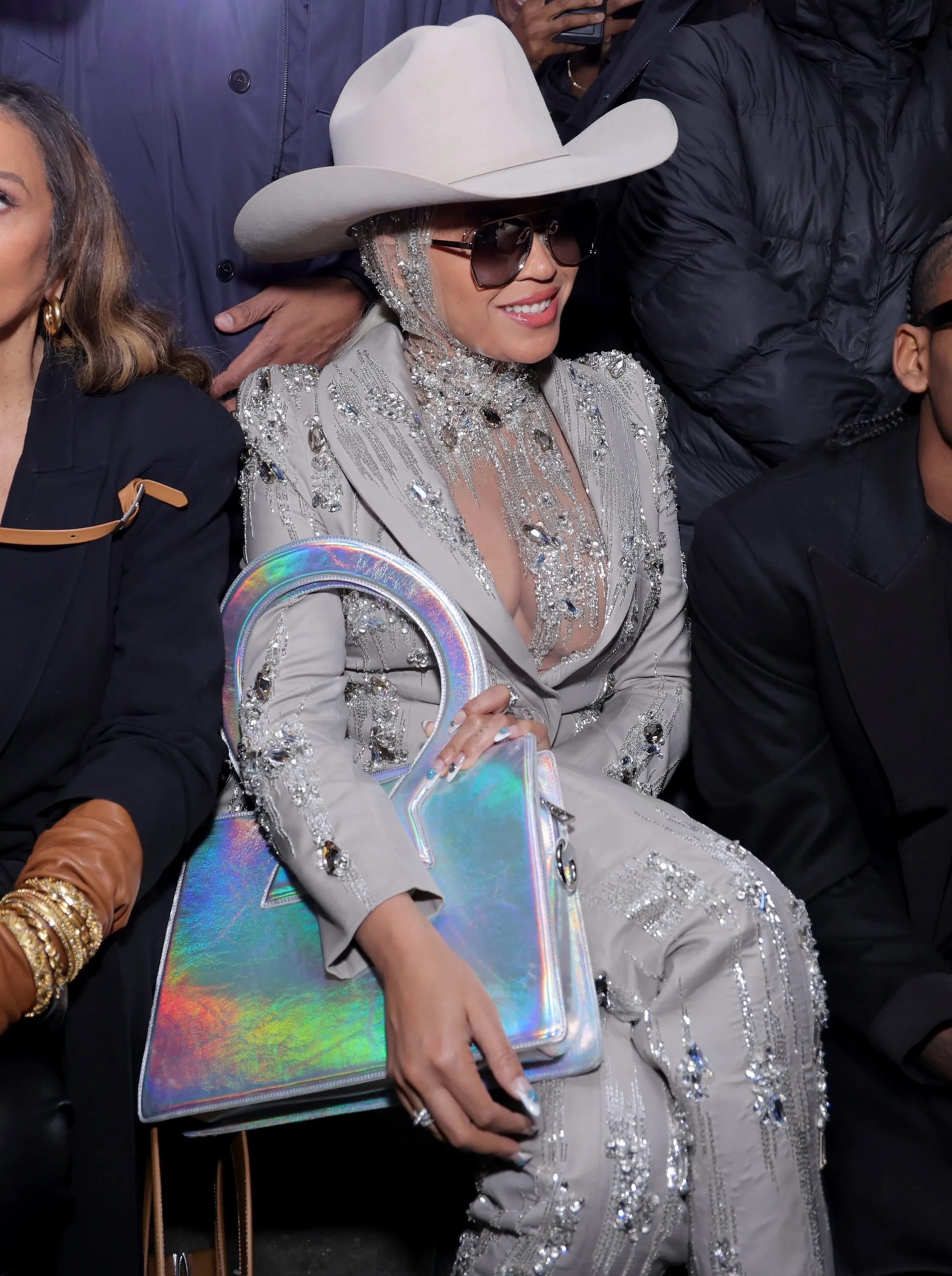 Beyoncé bij Luar tijdens New York Fashion Week