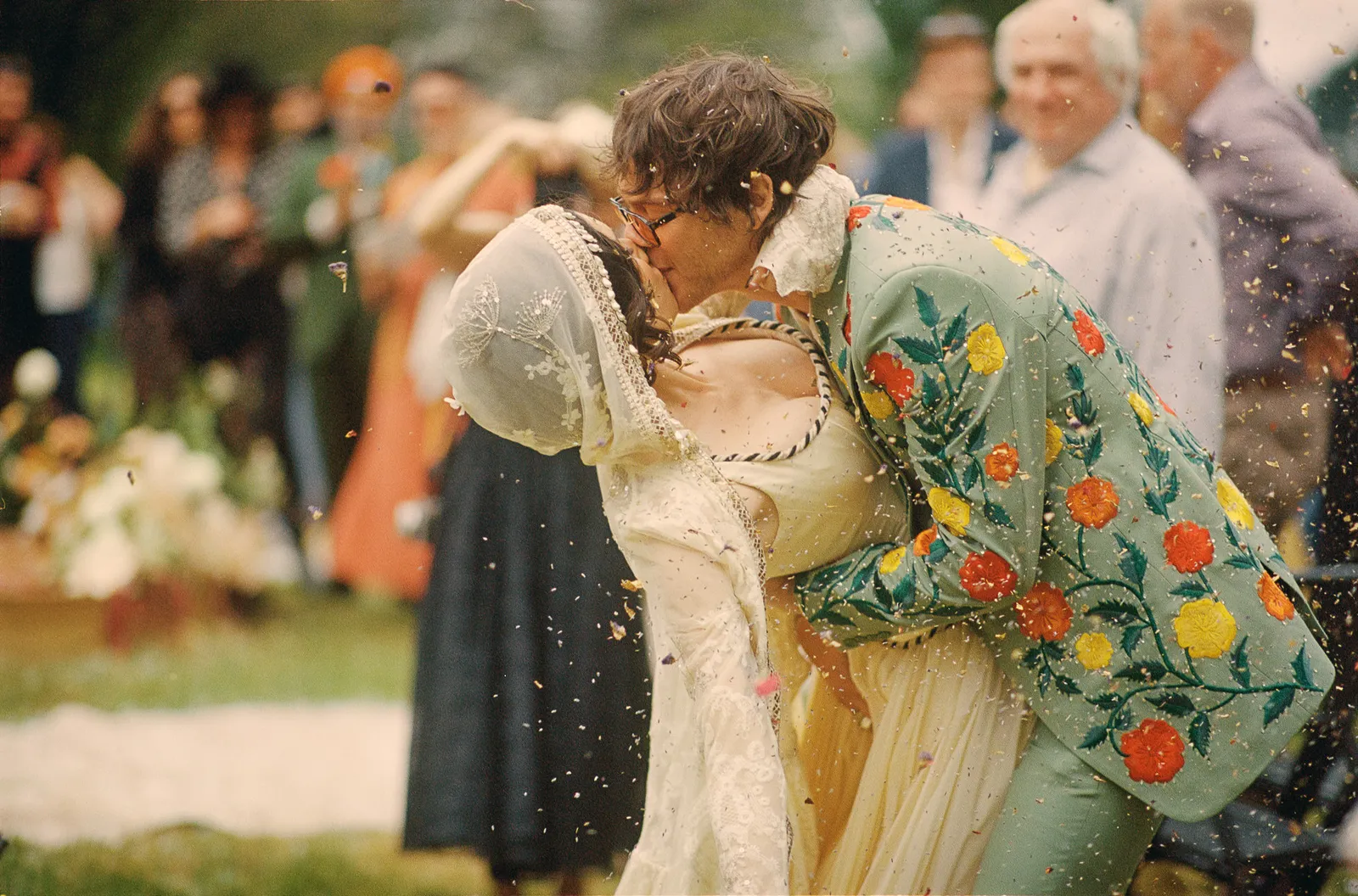 De bruiloft van Alex Pratt en Jamie Preisz