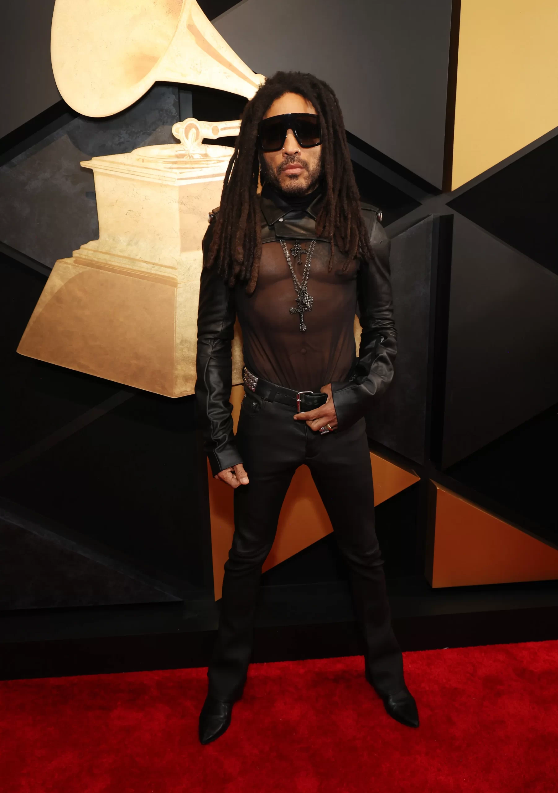 Lenny Kravitz in Rick Owens